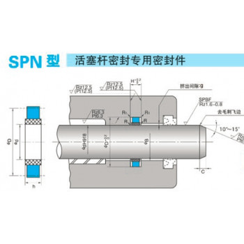 日本NOK-SPNC和SPN型轴用四氟密封圈