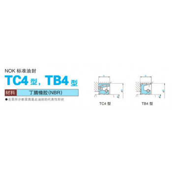 NOK品牌TB4和TC4型 重度粉尘环境用油封