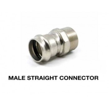 MALE STRAIGHT CONNECTOR