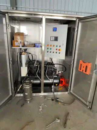 气动柔性截污装置 插入式雨污分流设备 配置太阳能控制柜 