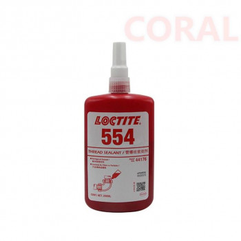 乐泰/LOCTITE-管路螺纹密封剂554 250ML乐泰胶水价格