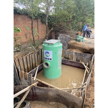 组合式预制泵站 埋地排水排污 一体化雨污处理设备 