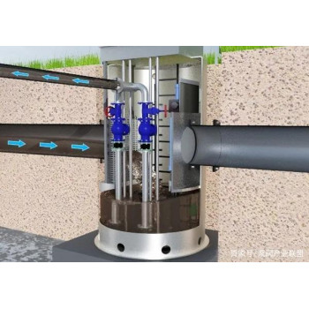 截流井雨污分流设备 山东一体化截流井-智能雨水泵站