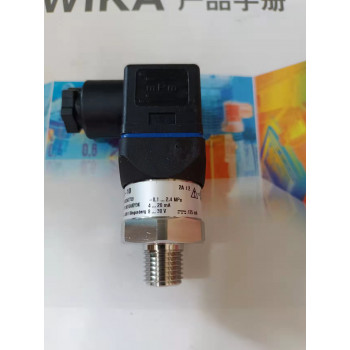 WIKA威卡压力变送器A-10 液压气动压力传感器 螺纹G1/4A 量程25MPa 精度0.5%