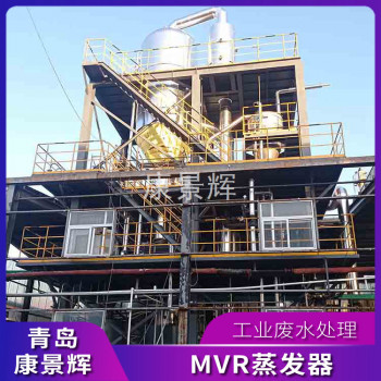 MVR蒸发器 强制循环MVR蒸发结晶器 康景辉 橡胶助剂工业废水处理设备厂家 全自动