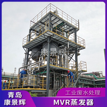 MVR蒸发浓缩结晶设备 康景辉 医药废水处理设备 蒸发器定制厂家 运行稳定