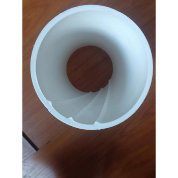 高密度聚乙烯HDPE螺旋单叶片静音排水管材