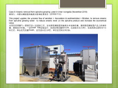 内蒙古螺旋藻培植废水除砷处理项目（2018年11月）