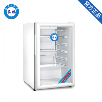 英鹏冰箱 实验室 小型单门 直冷立柜玻璃门
