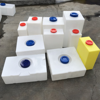 加厚方形设备储罐耐酸碱化工塑料桶长方形pe水箱小计量桶