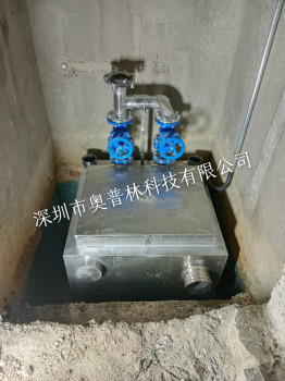 商用不锈钢污水提升设备自动隔油提升装置地下室卫生间提升器
