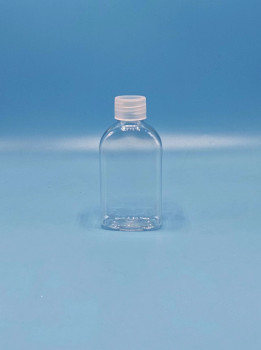 PET塑料120ml透明扁瓶洗手液瓶橄榄油瓶