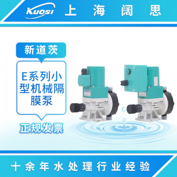新道茨E系列小型机械隔膜泵 水处理计量泵 PAC PAM酸碱药剂投加泵