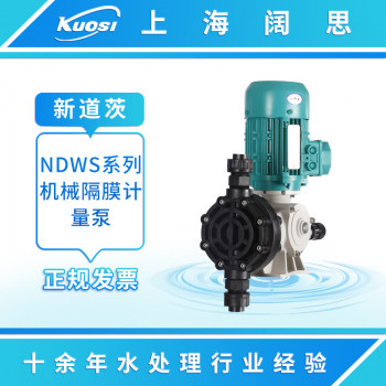 新道茨液体计量泵NDWS系列 酸碱投加机械泵 多种泵头定量泵加药泵