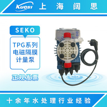 Seko赛高TPG500/600/800/803/603电磁隔膜计量泵PVDF泵头加药泵
