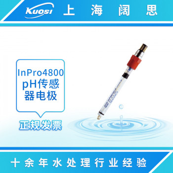在线PH电极InPro4800高温酸度计耐压耐介质反渗PH电极传感器探头