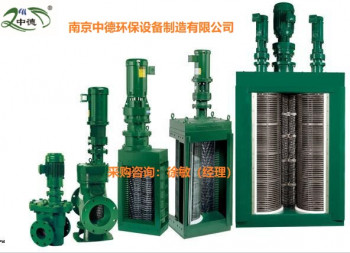 单鼓粉碎型格栅应用场合及装配使用现场图片；地埋式泵站配套粉碎型格栅除污机安装方式及工作原理