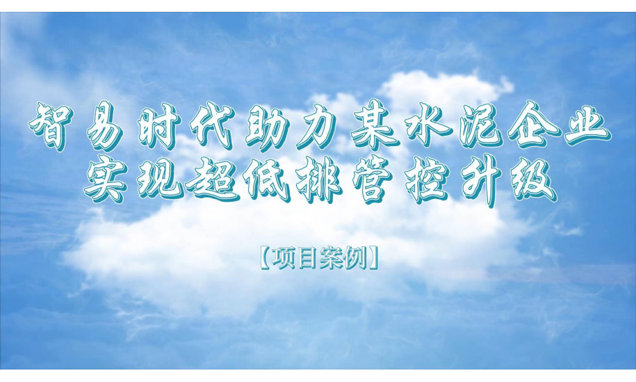 智易时代助力某水泥企