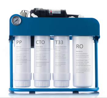 Undersink 4 Stage 600G RO，带回收过滤器