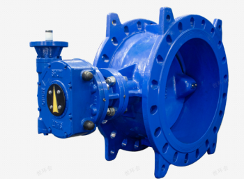 双偏心橡胶密封蝶阀