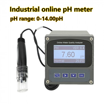 工业在线水质ph ORP 控制器LCD显示PH仪表