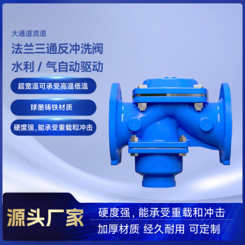 法兰反冲洗阀