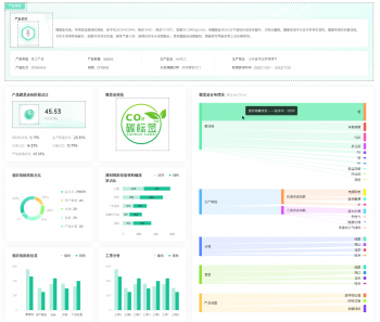 LCA 产品碳足迹平台