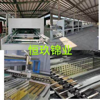 汽车尾门弹簧植绒生产线-弹簧喷胶植绒设备