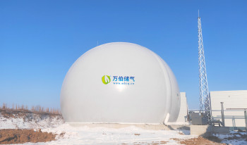 大白球双膜储气柜