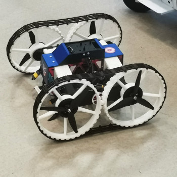 陆空两栖可变形多模态运动机器人