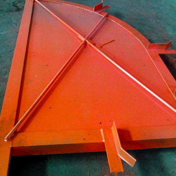 斜井防爆门 矿山斜风井口 井下发生爆炸时抵御冲击波