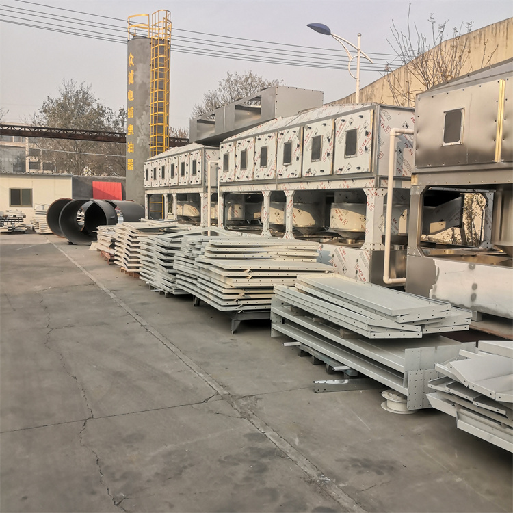 不锈钢气旋塔 方形旋流塔 酸雾吸收废气处理设备 工业气旋混动喷淋塔 众诚联创环保制造 zc-qxt879示例图3