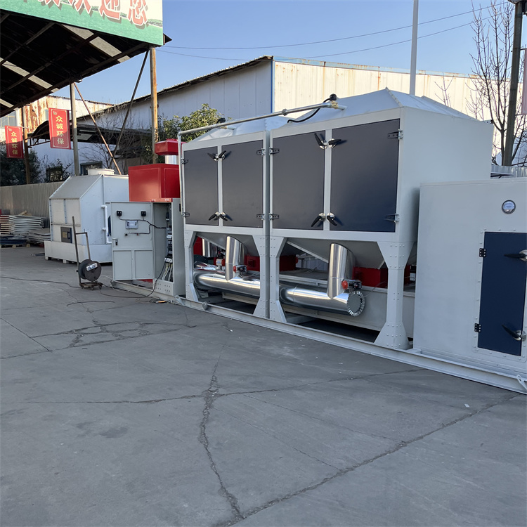 山东众诚联创实体厂家直销 废气吸附脱附催化燃烧设备 漆雾催化设备 工业废气处理设备 zc-hb222示例图2