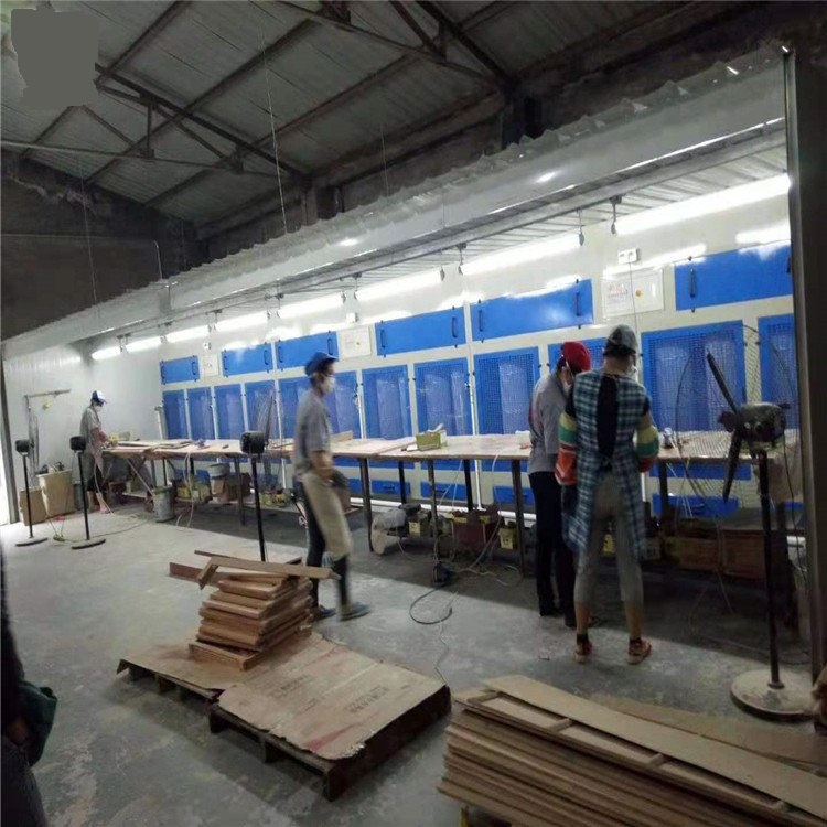 定制家具吸尘干式打磨柜 滤筒干式内循环打磨除尘柜 粉尘回收柜 zc-dmg77 众诚联创实体厂家直销示例图2