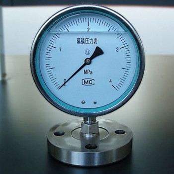 YPF膜片压力表外壳为防溅结构 煤矿业使用