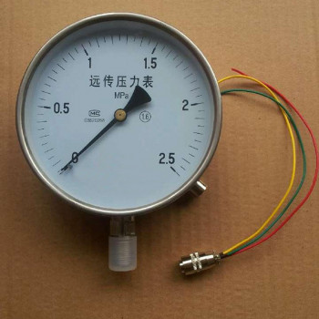 电阻式远传压力表不锈钢外壳 精度高