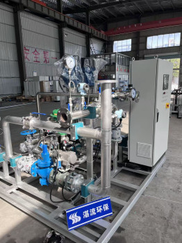 湛流环保--危废固废烟气急冷降温系统装置塔PLC一体化撬装