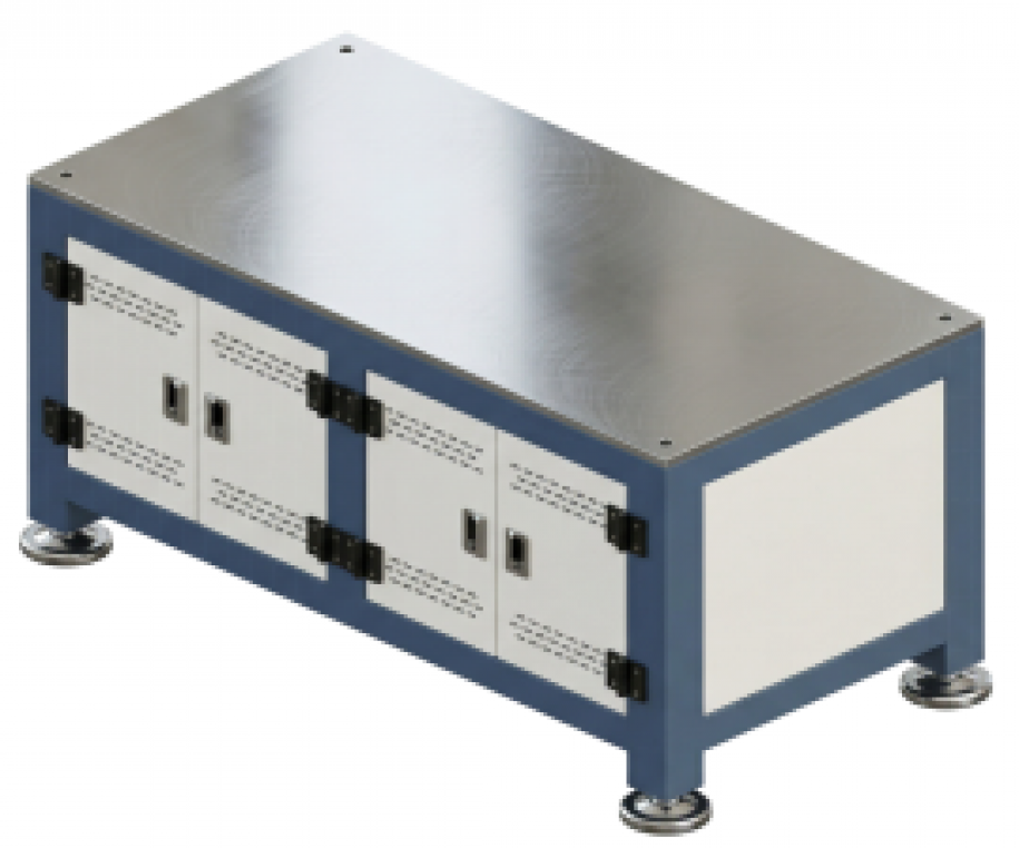 钢板式门板方管底架(