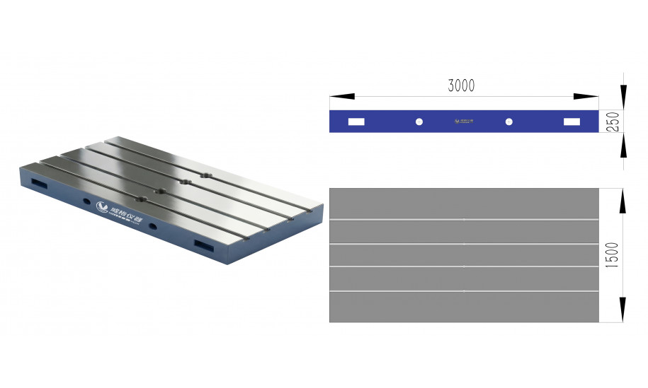 铸铁平板（宽1500系列