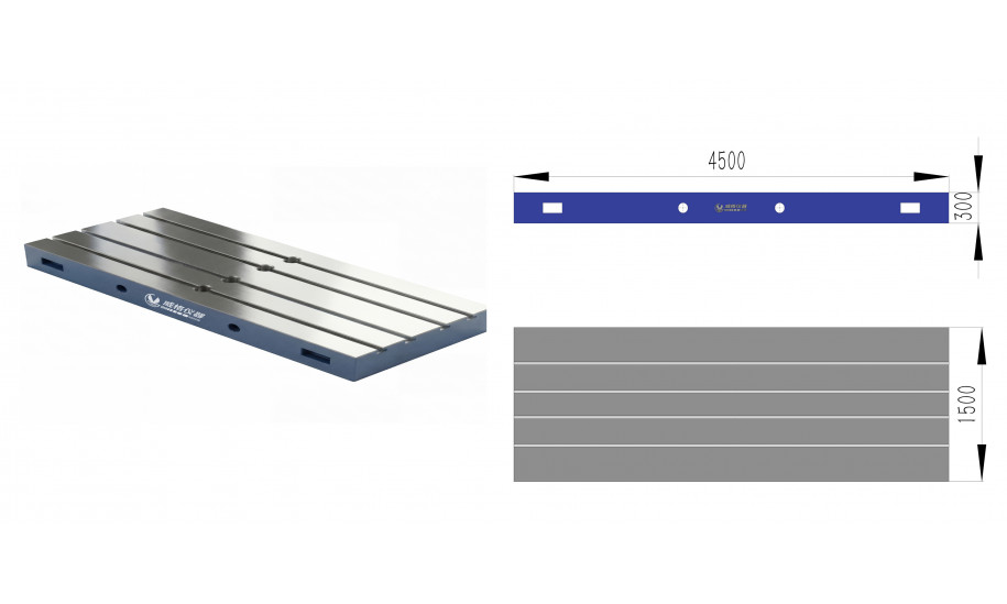 铸铁平板（宽1500系列