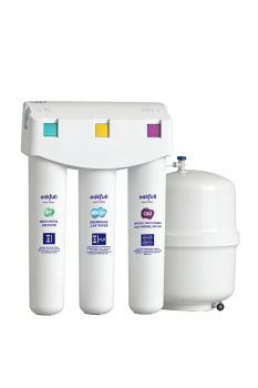 澳可富三芯带罐无电反渗透净水机