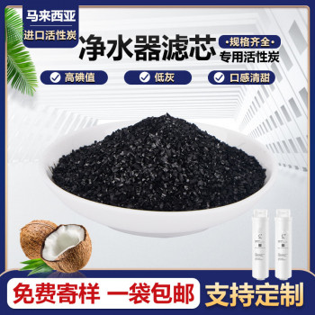 马来西亚进口椰壳活性炭 净水器滤芯改善口感 高碘值活性炭批发