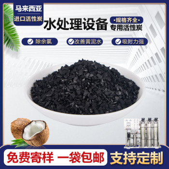 马来西亚进口椰壳活性炭 水处理设备 水质净化过滤活性炭批发现货