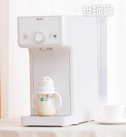 博乐宝(BluePro)台上式饮水机 家用净水器净饮一体机 净化加热一体 3秒1键喝温水 B24