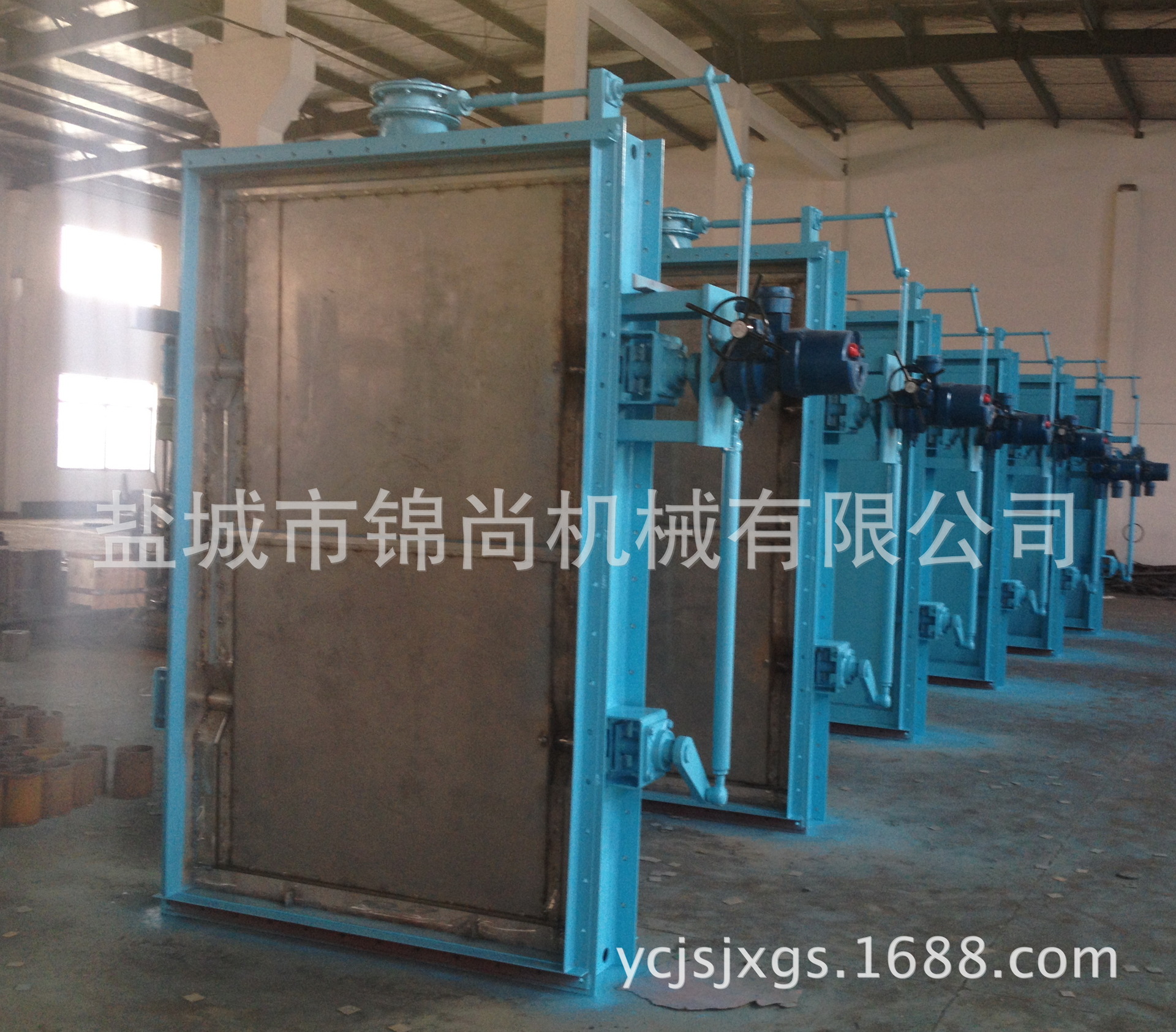 烟气挡板门,脱硫挡板门,烟风道挡板门,烟风道脱硫挡板门,烟风道脱—盐城市锦尚机械有限公司