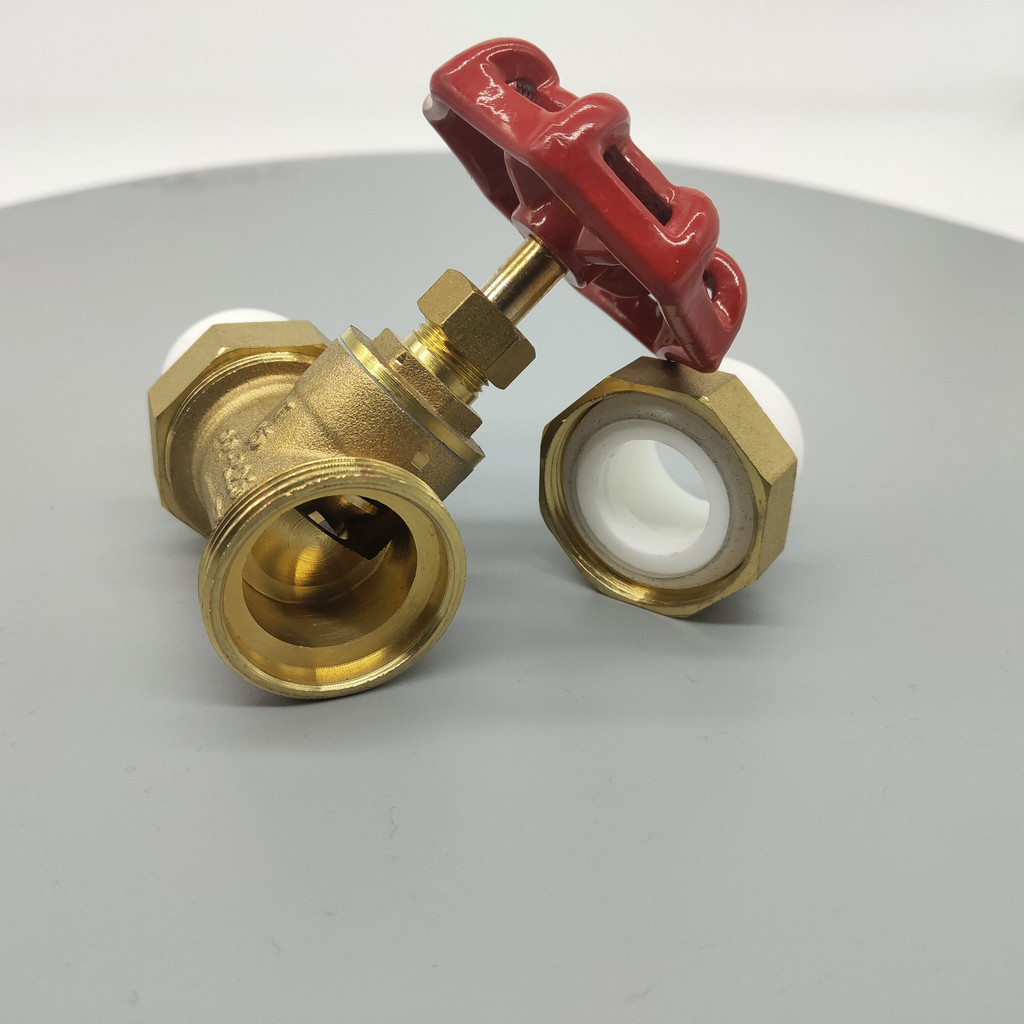 格利丰pp-r截止阀门全铜双活接阀门4分6分ppr水管配件—河南全彩建材