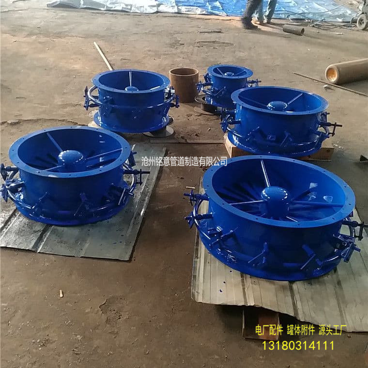 花瓣式风机调节风门DN600-沧州铭意 (21).jpg