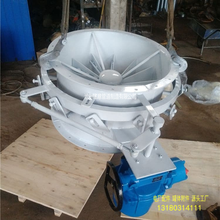 花瓣式风机调节风门DN700-沧州铭意 (22).jpg