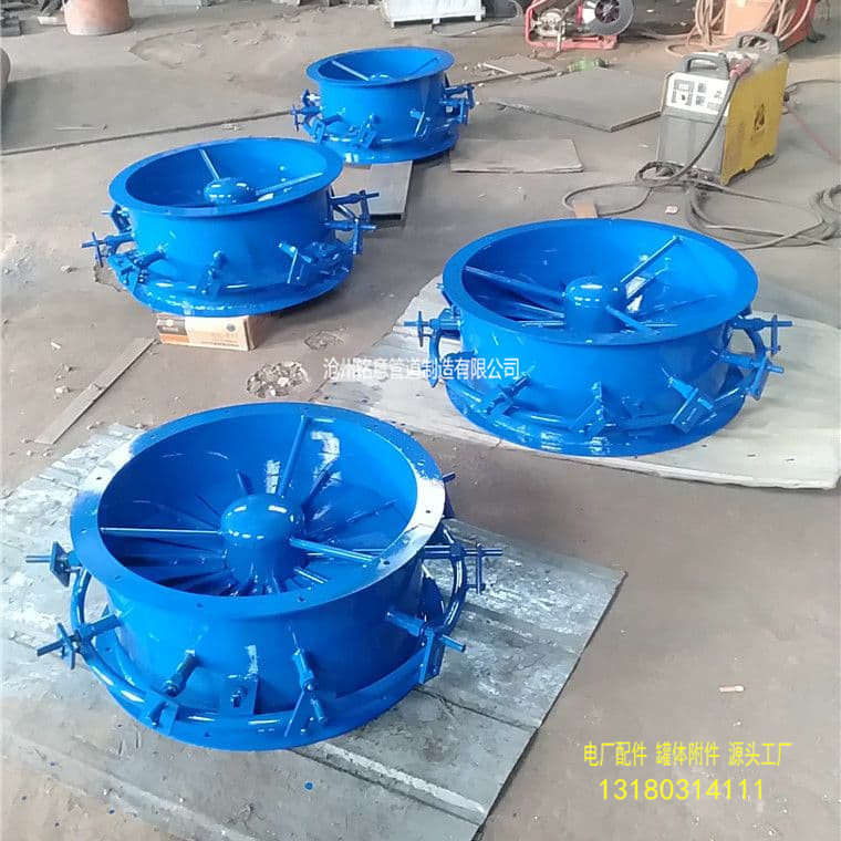 花瓣式风机调节风门DN600-沧州铭意 (3).jpg