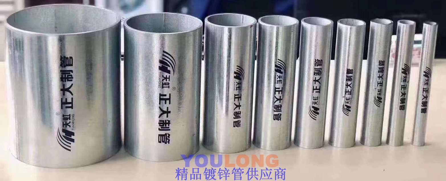 正大镀锌管样品